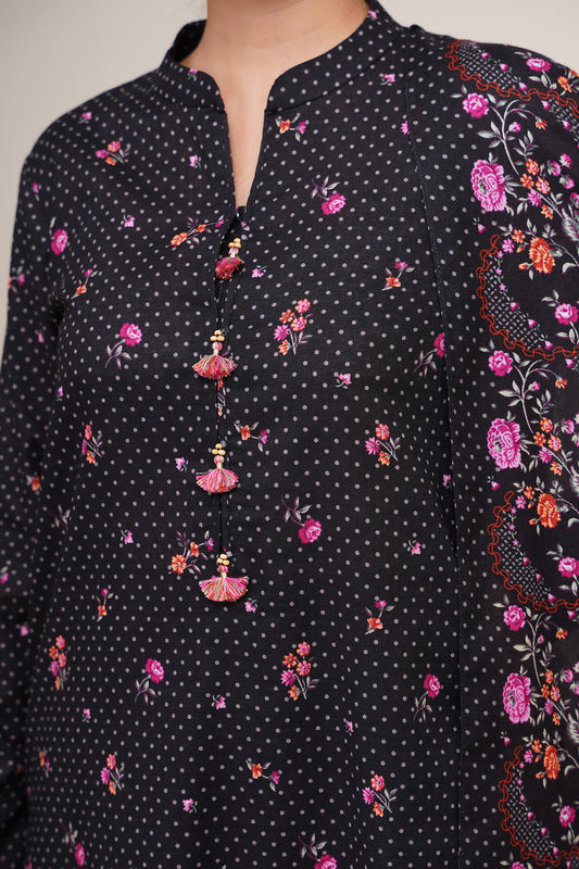 3 Piece - Printed Suit - X7142