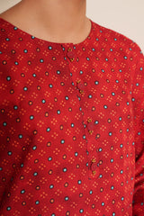 3 Piece - Printed Suit - X7144