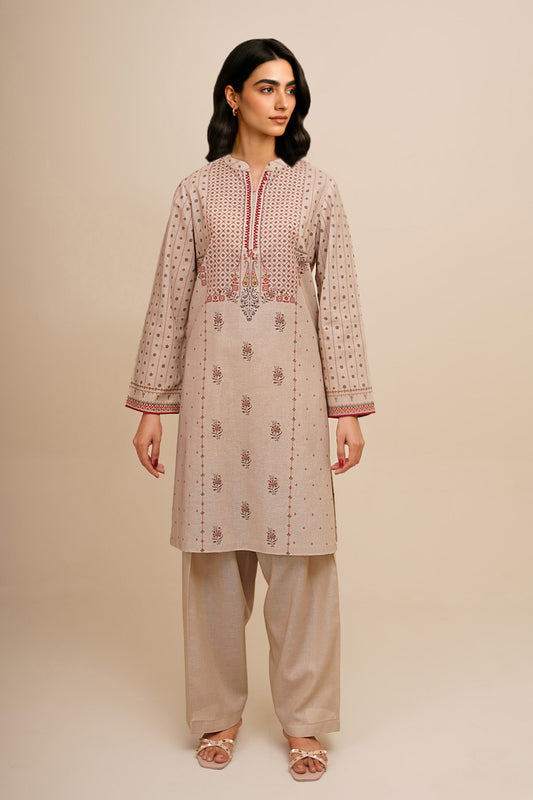 2 Piece - Printed Suit - X7155