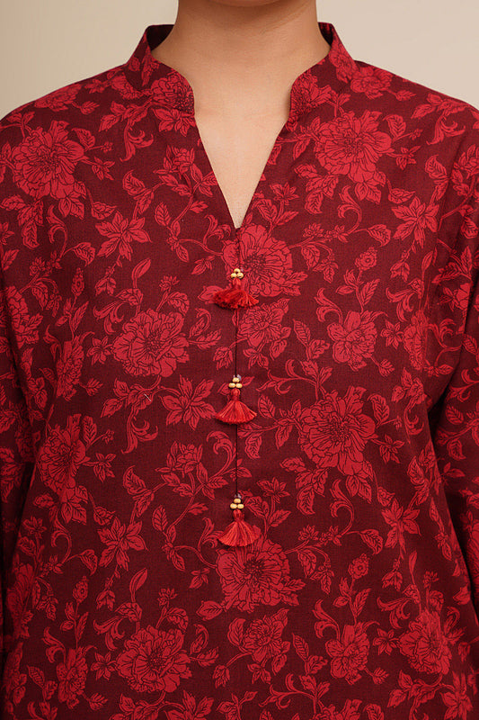 2 Piece - Printed Suit - X7161