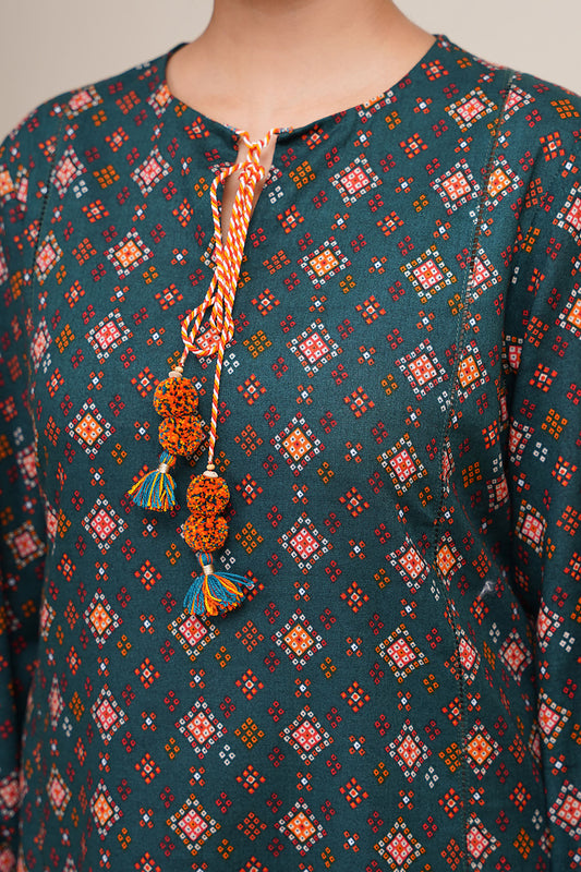 2 Piece - Printed Suit - X7162