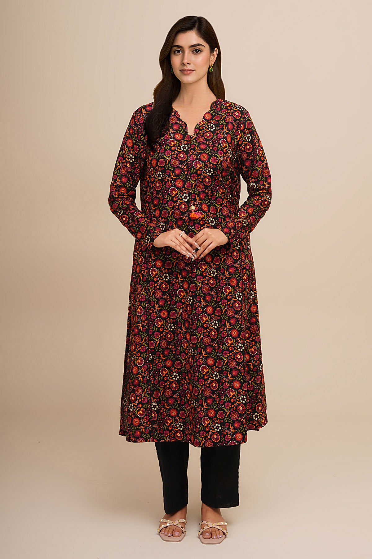 2 Piece - Printed Suit - X7163