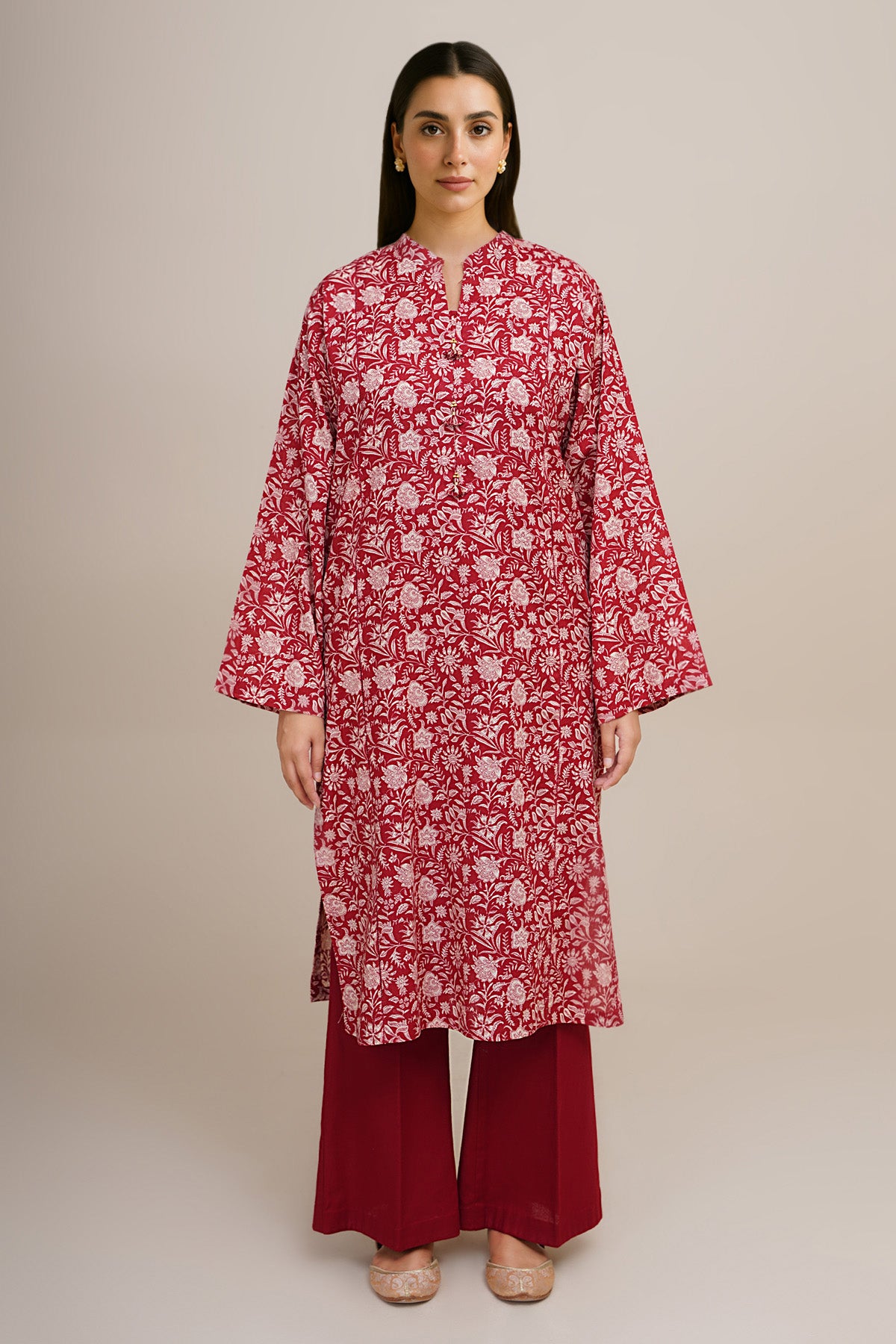 2 Piece - Printed Suit - X7165