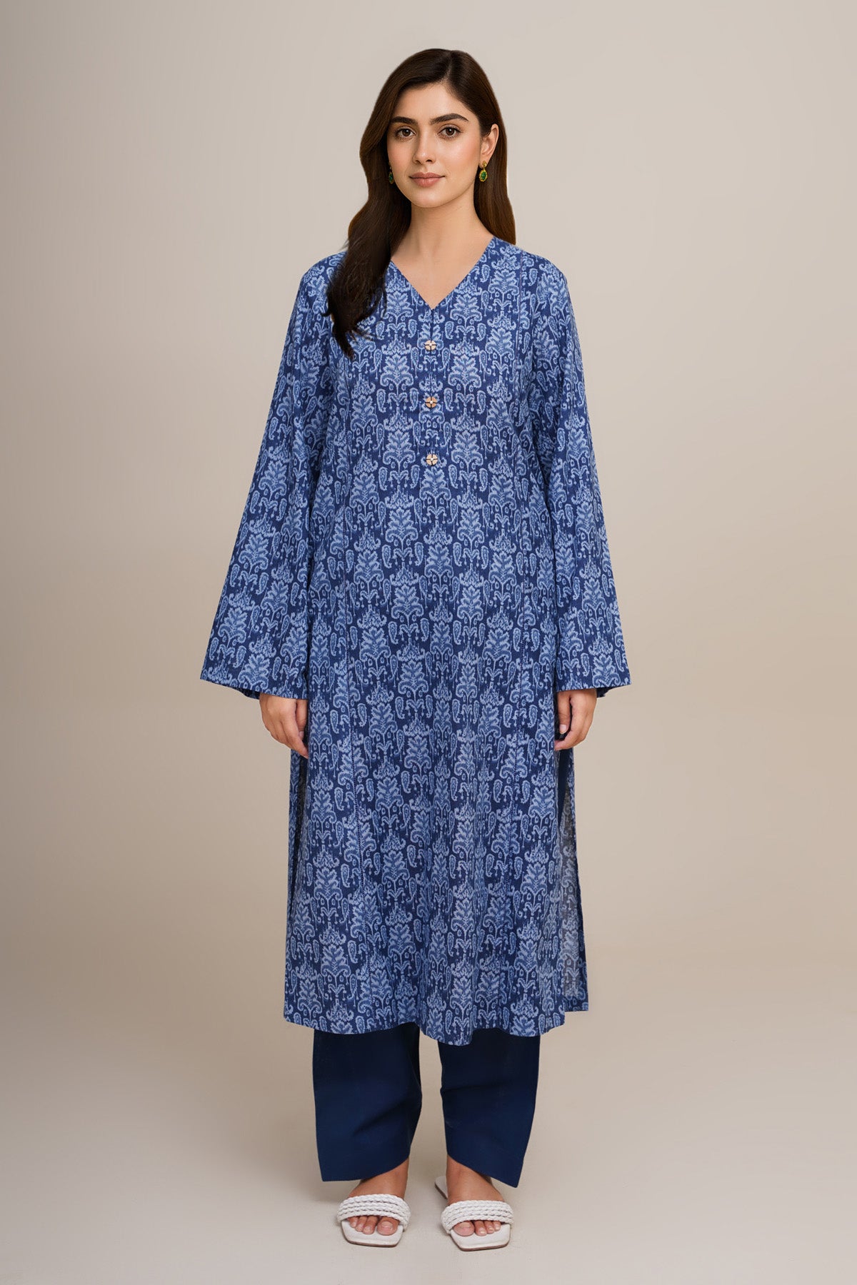 2 Piece - Printed Suit - X7170