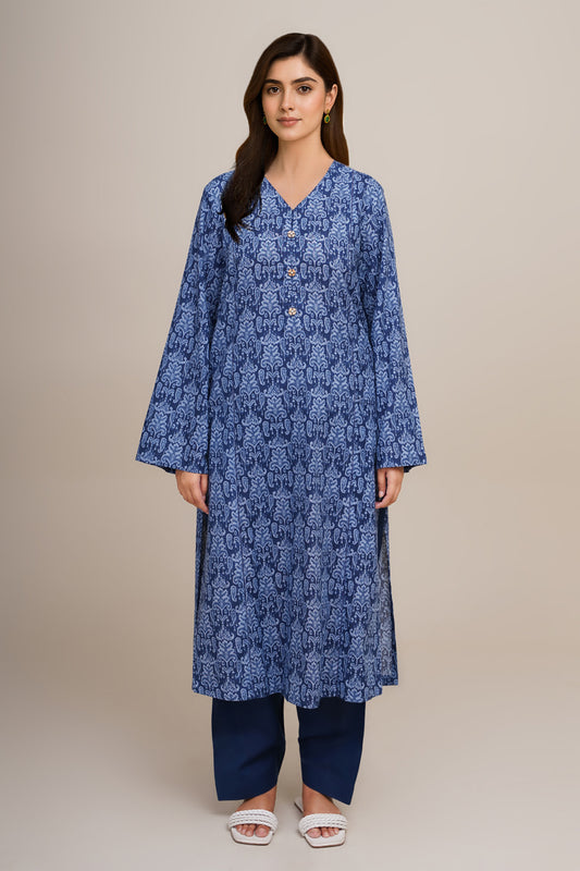 2 Piece - Printed Suit - X7170