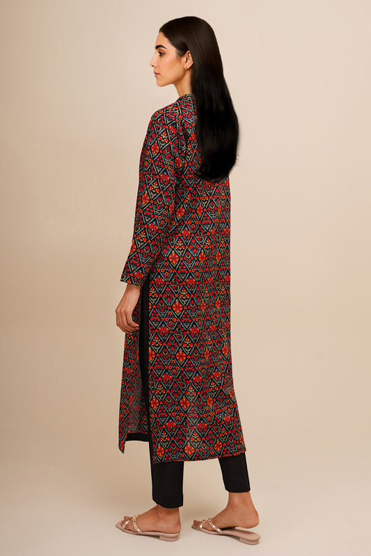 2 Piece - Printed Suit - X7172