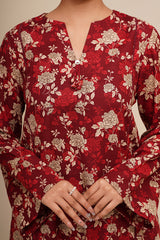 2 Piece - Printed Suit - X7173