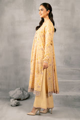 3 Piece - Embroidered Karandi Suit