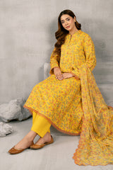 3 Piece - Embroidered Viscose Karandi Suit