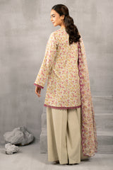 3 Piece - Embroidered Viscose Karandi Suit