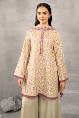 3 Piece - Embroidered Viscose Karandi Suit