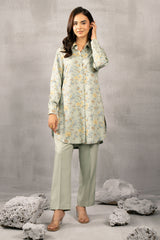 2 Piece - Printed Percale Suit