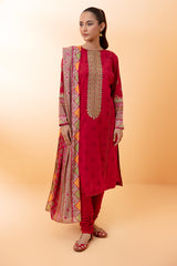 3 Piece Cotton Lawn Suit