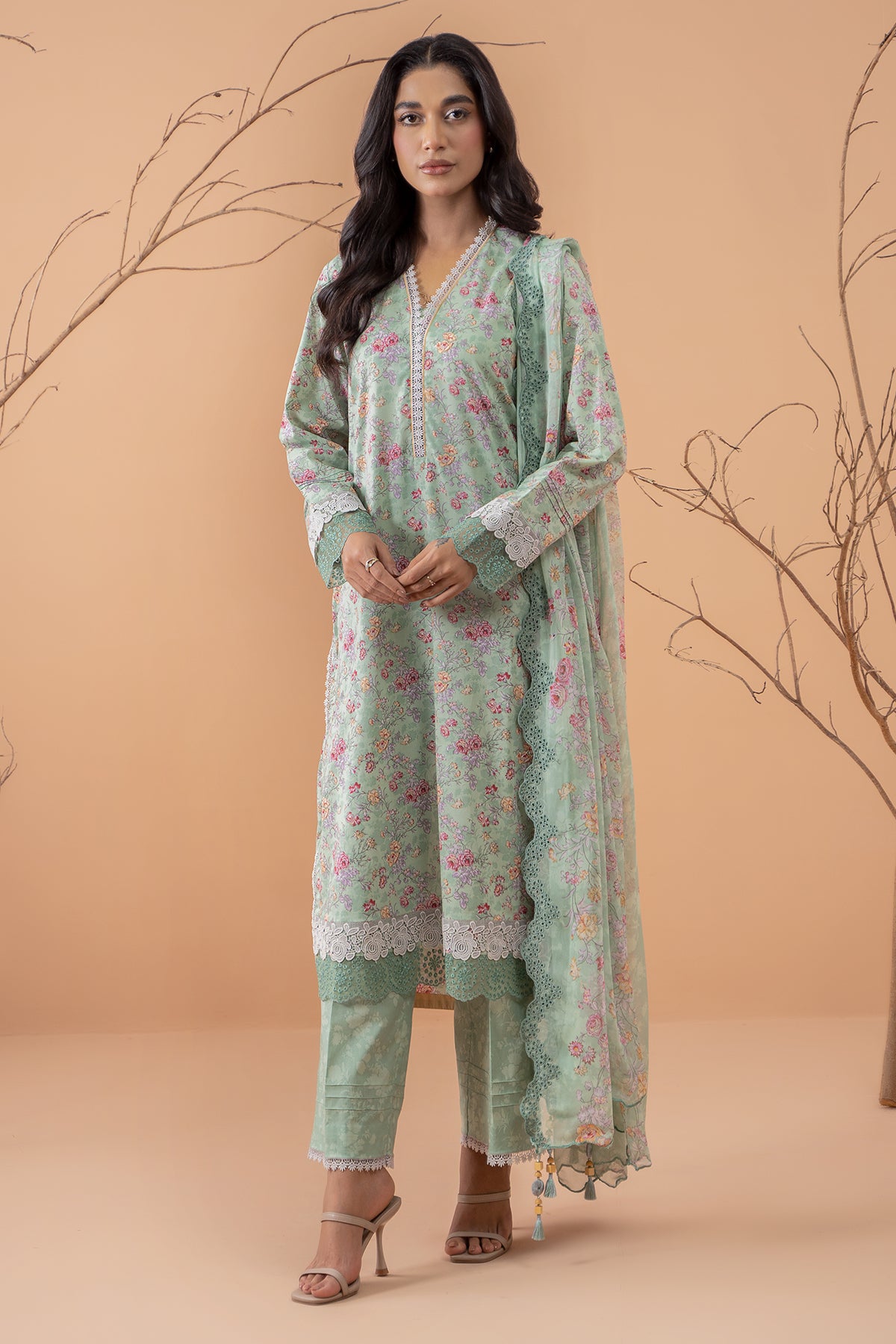 3 Piece Finner Cambric Suit - C5858