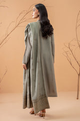 3 Piece -  Embroidered Suit - C6076-2
