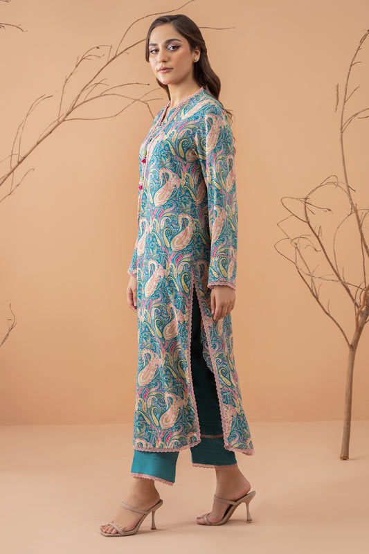 2 Piece - Printed Suit - C6088-1