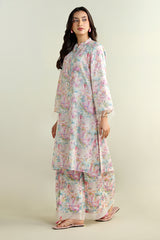 2 Piece - Printed Suit - C6116