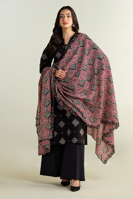 2 Piece - Embroidered Suit - C6129