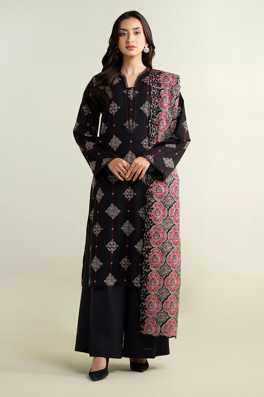 2 Piece - Embroidered Suit - C6129