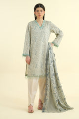 2 Piece - Embroidered Suit - C6202