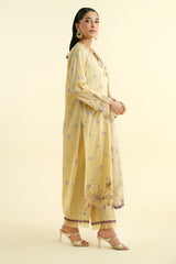 3 Piece - Printed Suit - C6218