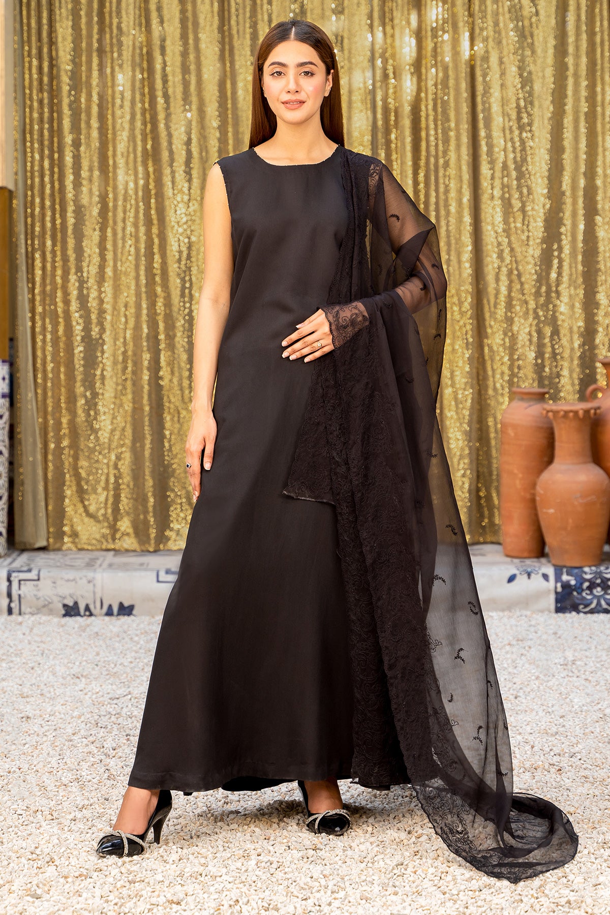1 Piece Bamber Chiffon Dupatta