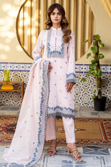 3 Piece Swiss Lawn Suit