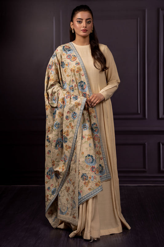 Embroidered Shawl - E1365