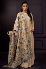 Embroidered Viscose Karandi Shawl