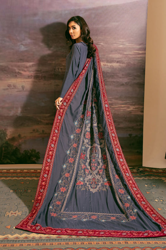 Embroidered Shawl - E1422