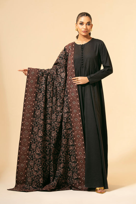 Embroidered Shawl - E1424-1
