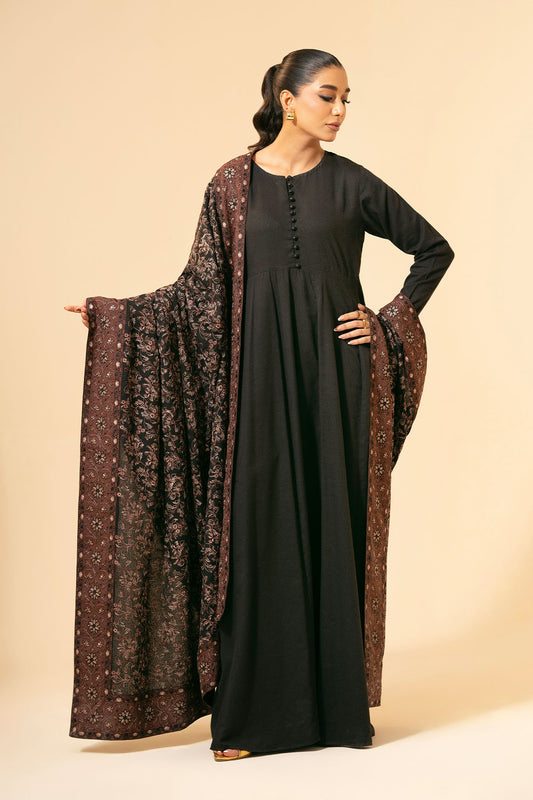 Embroidered Shawl - E1424-1