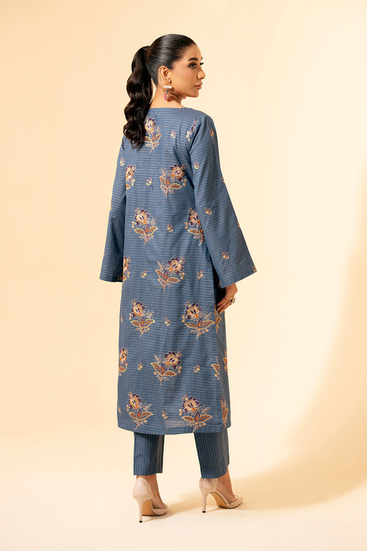 2 Piece - Embroidered Suit - E1429