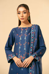 3 Piece Khaddar Suit