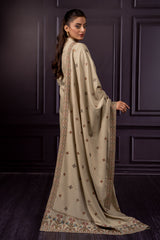 3 Piece - Embroidered Suit - E1454