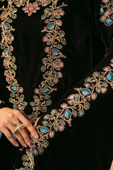 3 Piece - Embroidered Suit - E1473