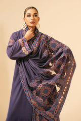 3 Piece - Embroidered Suit - E1474