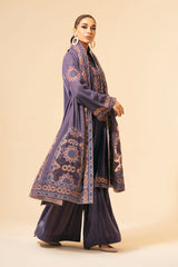 3 Piece - Embroidered Suit - E1474