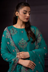 3 Piece Bember Chiffon Suit