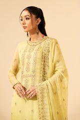 3 Piece Pure Chiffon Shirt & Dupatta