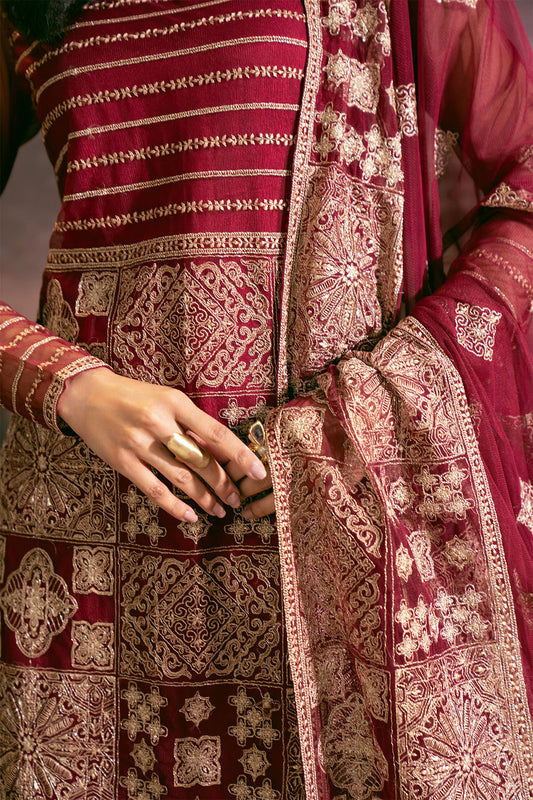 4 Piece - Embroidered Suit - E1498