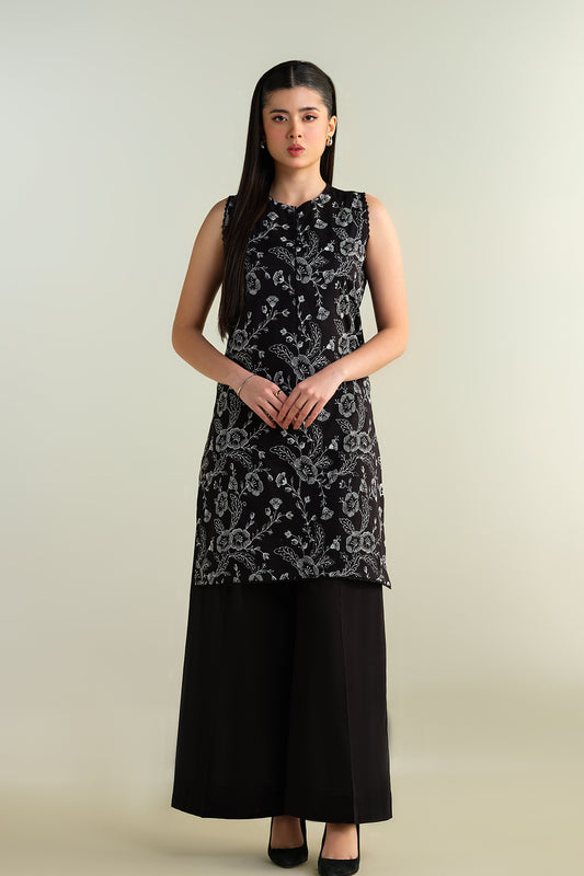 2 Piece - Embroidered Suit - E1604