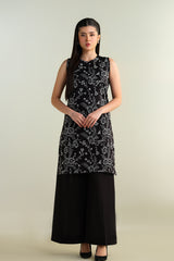 2 Piece - Embroidered Suit - E1604