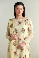3 Piece -  Embroidered Suit - E1620