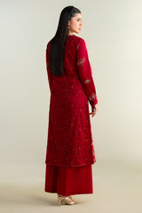 2 Piece - Embroidered Suit - E1648