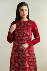 2 Piece - Embroidered Suit - E1648