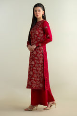 2 Piece - Embroidered Suit - E1648