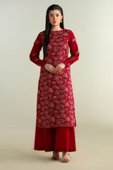 2 Piece - Embroidered Suit - E1648