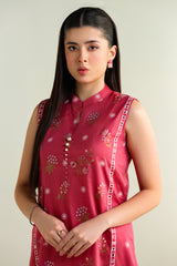 2 Piece - Embroidered Suit - E1649