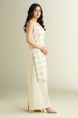 2 Piece - Embroidered Suit - E1675